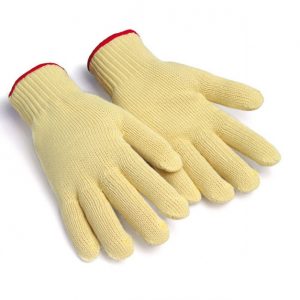 Protective gloves cut-cotton lining